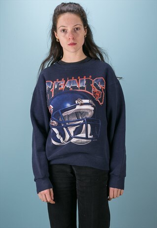 CHICAGO BEARS AMERICAN PRINTED SWEATSHIRT 1997