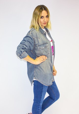 VINTAGE WRANGLER DENIM SHIRT