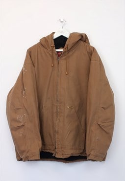 Vintage Unbranded workwear jacket in brown. Best fits XXXL