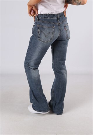 BOOTCUT LEVIS 544 DENIM JEANS VINTAGE UK 12 (B9DK)