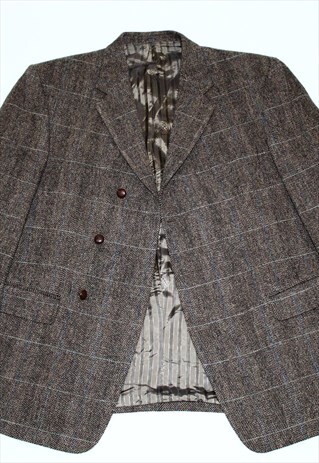 HARRIS TWEED X MARIO BARUTTI NEW SUPERFINE OVERCOAT