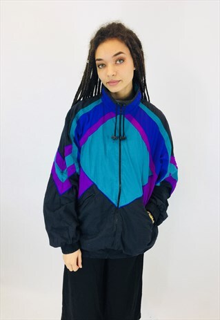 VINTAGE FESTIVAL 80S RAVE WINDBREAKER JACKET
