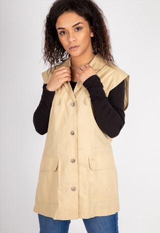 VINTAGE BURBERRY GILET JACKET MJ45