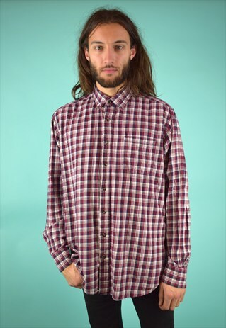 VINTAGE 90'S CHECKED SHIRT