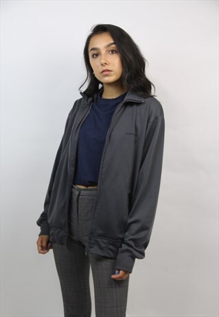 VINTAGE CARHARTT GREY ZIP-UP SPORTS JACKET