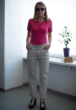Vintage 90's Pink Short Sleeved Bodysuit