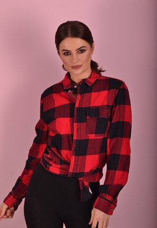 RED CHECK FLANNEL SHIRT GRS1169