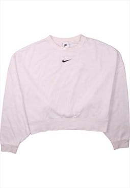 Vintage 90's Nike Sweatshirt Center Middle Swoosh Crew Neck