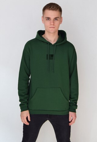 GREEN AMERICAN FLAG HOODIE