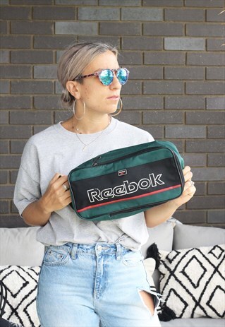 VINTAGE 1990S REEBOK SPELL OUT BAG