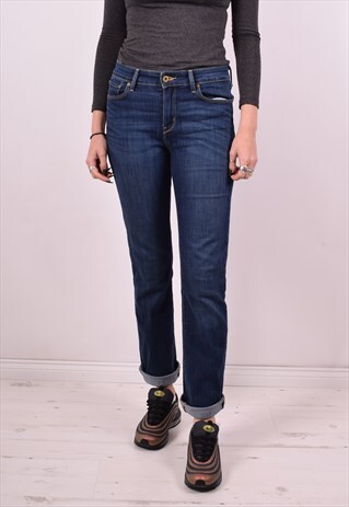LEVI'S WOMENS VINTAGE JEANS W32 L31 BLUE 90S