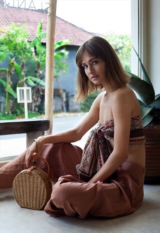 ISLA CANE BASKET BAG