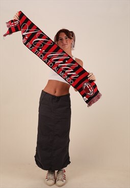 Vintage AC Milan football scarf 
