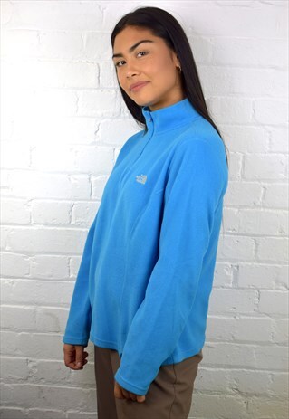 VINTAGE 90'S NORTH FACE 1/4 ZIP FLEECE