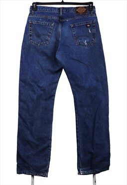 Vintage 90's Dickies Jeans / Pants Denim Blue 34 x 34
