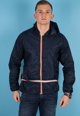 VINTAGE K-WAY WINDBREAKER JACKET IN MULTI NJ790