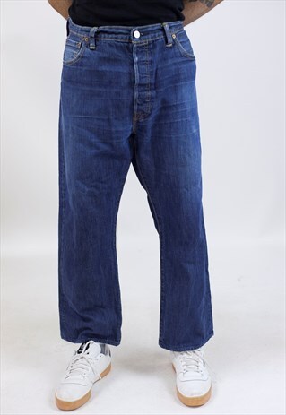 VINTAGE 90S LEVI'S 501 DARK DENIM JEANS