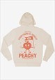 EVERYTHING IS PEACHY UNISEX VINTAGE STYLE GRAPHIC HOODIE IN 