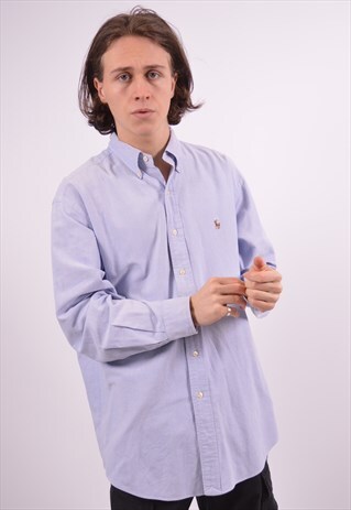 VINTAGE RALPH LAUREN SHIRT BLUE