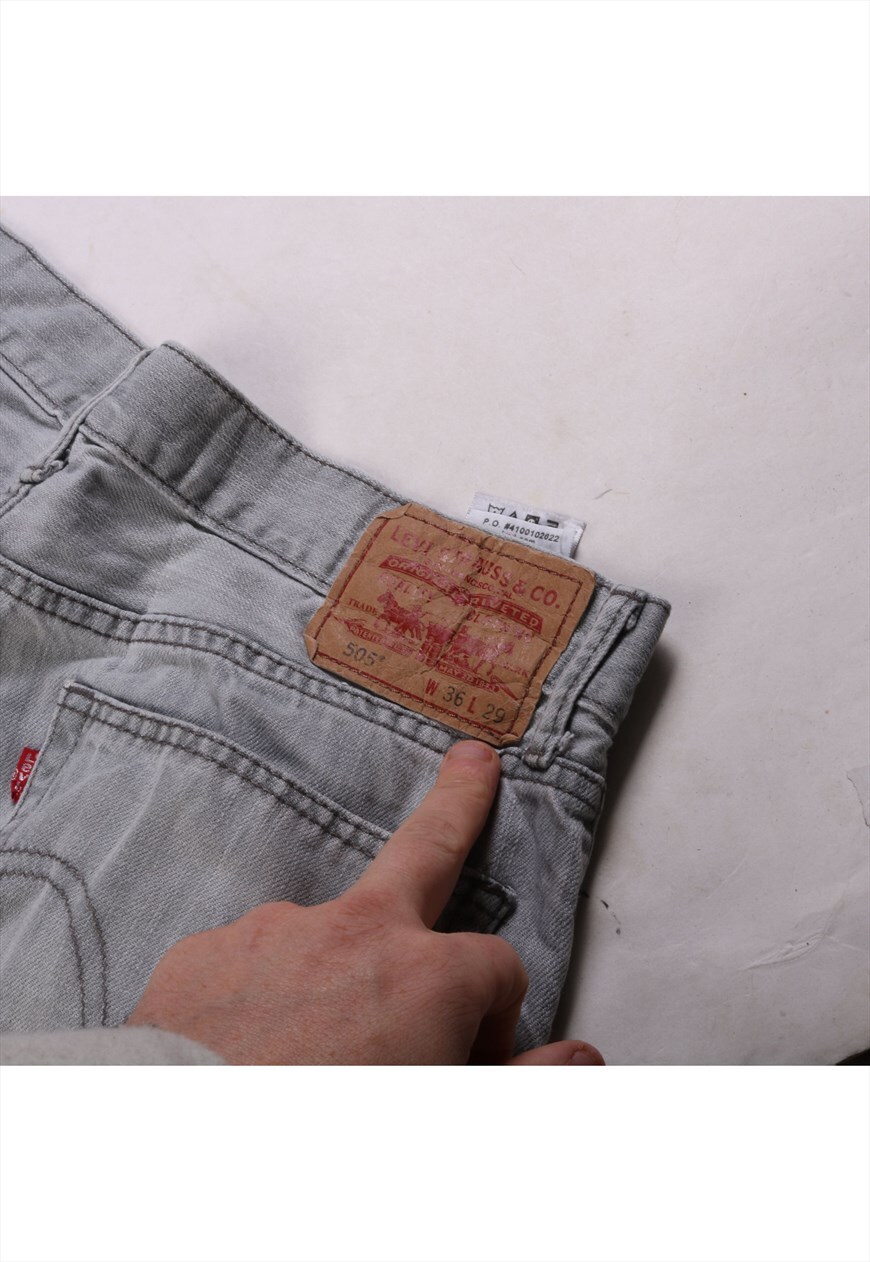 Levis 501 homme discount gris