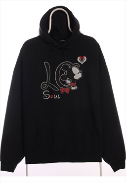 Vintage 90's Jerzees Hoodie Mickey Mouse Pullover