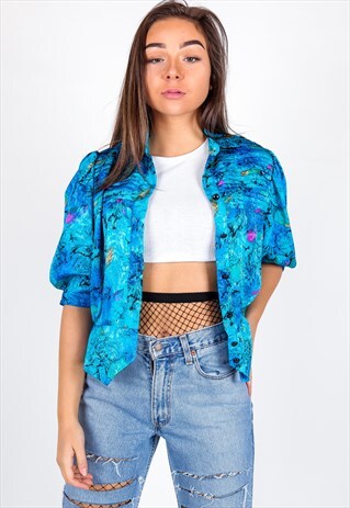 VINTAGE PATTERN SHIRT S1242