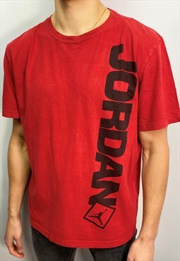Vintage Air Jordan T-shirt in red (XL)