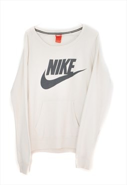 Vintage Nike Sweatshirt in White S