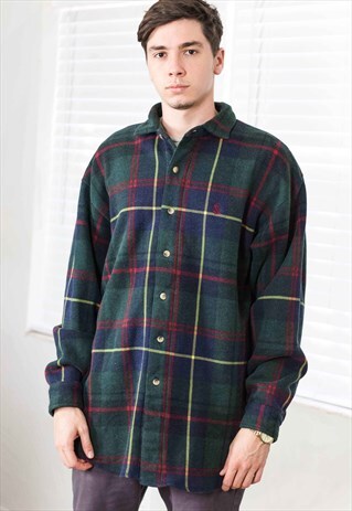 VINTAGE NAUTICA SHIRT SWEATSHIRT MATERIAL 90S XL 23.4