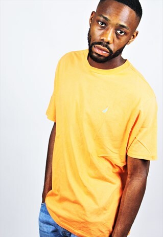 RETRO / 90'S / NAUTICA / ORANGE TEE
