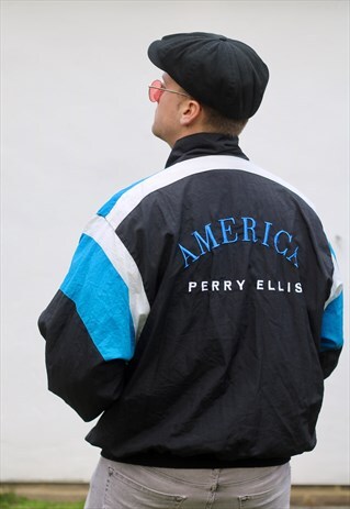 PERRY ELLIS VINTAGE USA TRACK JACKET