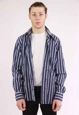 VINTAGE TOMMY HILFIGER STRIPED SHIRT