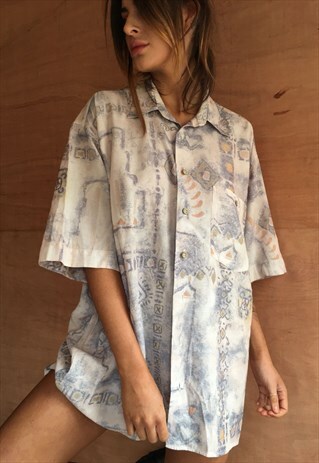 OVERSIZED RETRO 90S 80S VINTAGE UNISEX FESTIVAL SHIRT
