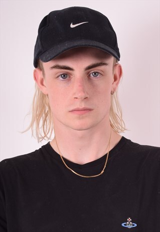NIKE MENS VINTAGE CAP ONE SIZE BLACK 90S