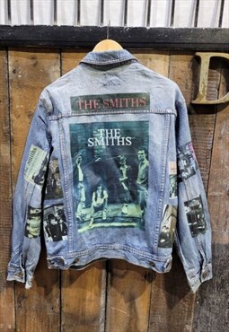 The smiths customised vintage 80's 90's denim jacket