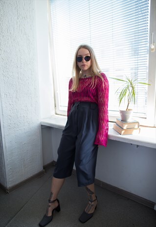 VINTAGE 80'S GREY CULOTTES