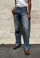 VINTAGE 00S LEVI'S ENGINEERED JEANS WORWEAR BAGGY