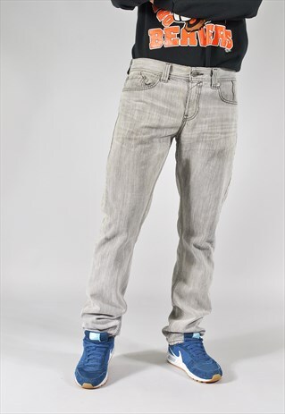VINTAGE LEVI'S 511 GREY SLIM STRAIGHT JEANS