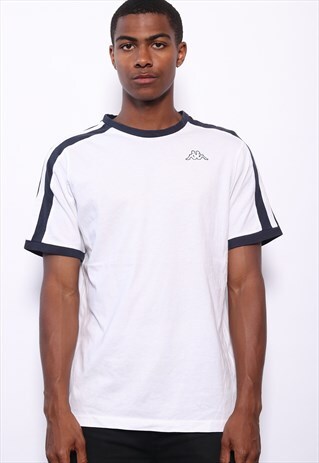 VINTAGE KAPPA LOGO T-SHIRT WHITE