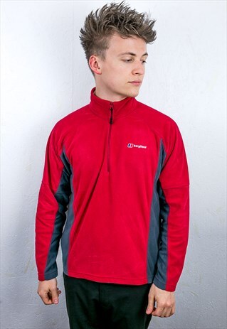 VINTAGE BERGHAUS 1/4 ZIP FLEECE