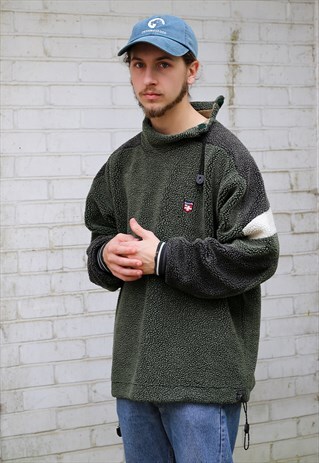 SHEARLING WINTER FLEECE JUMPER SWEATSHIRT