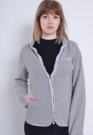 VINTAGE THE NORTH FACE FLEECE JACKET GREY