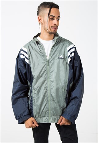 VINTAGE ADIDAS SPORT SHELL JACKET / S1922