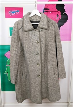 Vintage 80's West Germany Wool Coat Jacket