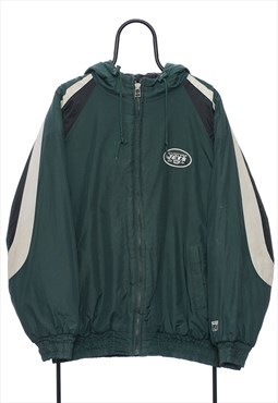 Vintage NFL Logo 7 New York Jets Green Coat
