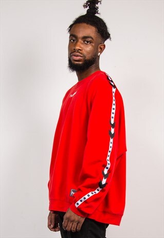 90'S VINTAGE HUMMEL RED SWEATSHIRT