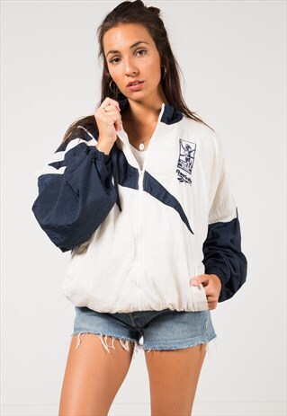 VINTAGE 80'S USA REEBOK SHELL SPORT JACKET / S1346