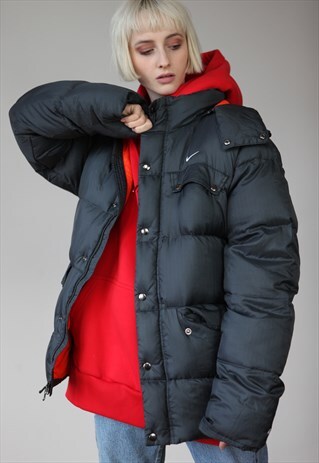NIKE PUFFER JACKET DATE GREY