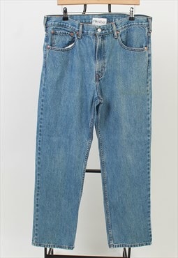 "Men's Vintage Levi's 516 Blue Denim Jeans W38/30