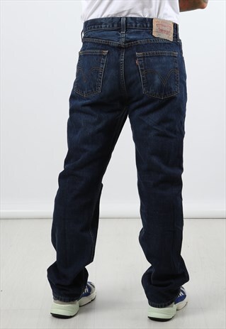 VINTAGE LEVIS 751 BLUE DENIM JEANS